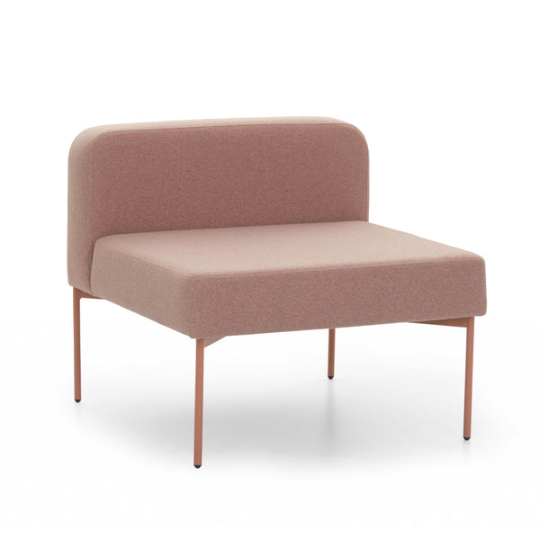 Canapé modulaire avec structure acier design épuré - Mola