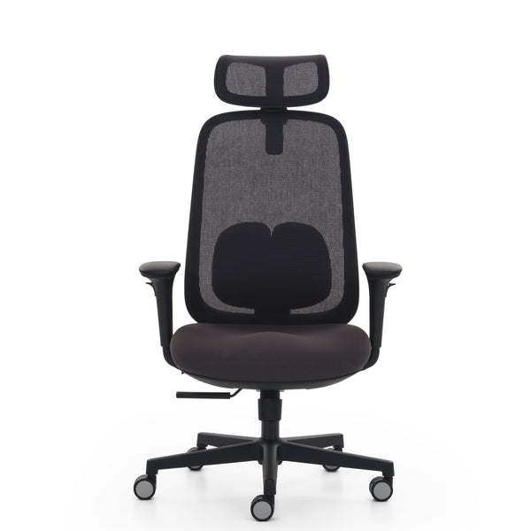 Chaise de bureau avec dossier résille - Carot