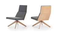 Fauteuil avec choix de piètement (bois ou métal) - Nord