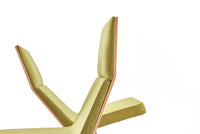 Fauteuil avec choix de piètement (bois ou métal) - Nord
