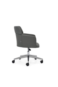Chaise de travail au design dynamique et pieds mobiles - May