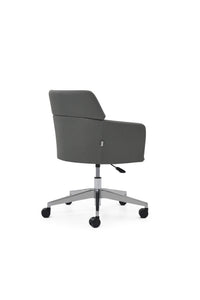 Chaise de travail au design dynamique et pieds mobiles - May