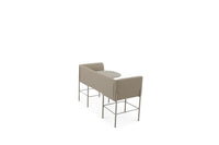 Canapé lounge compact, 2 hauteurs - Nora