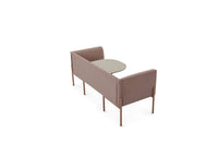 Canapé lounge compact, 2 hauteurs - Nora